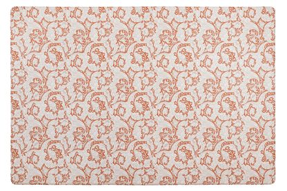 Totter &amp; Tumble - Pimpernel Wooded Dell &amp; Bachelors Button Brick Dust Playmat - Large