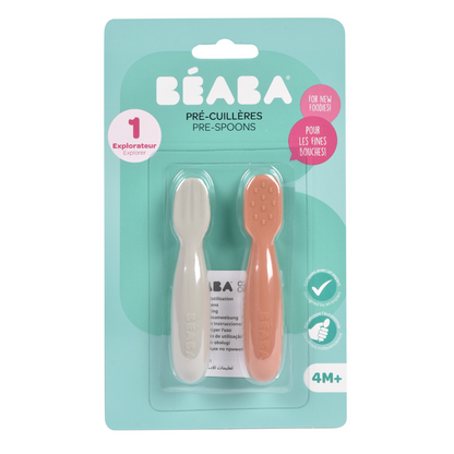 Beaba Set of 2 Silicone Pre-Spoons