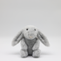  Sitting rabbit Soft Toy in gray color