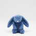  Sitting rabbit Soft Toy in blue color