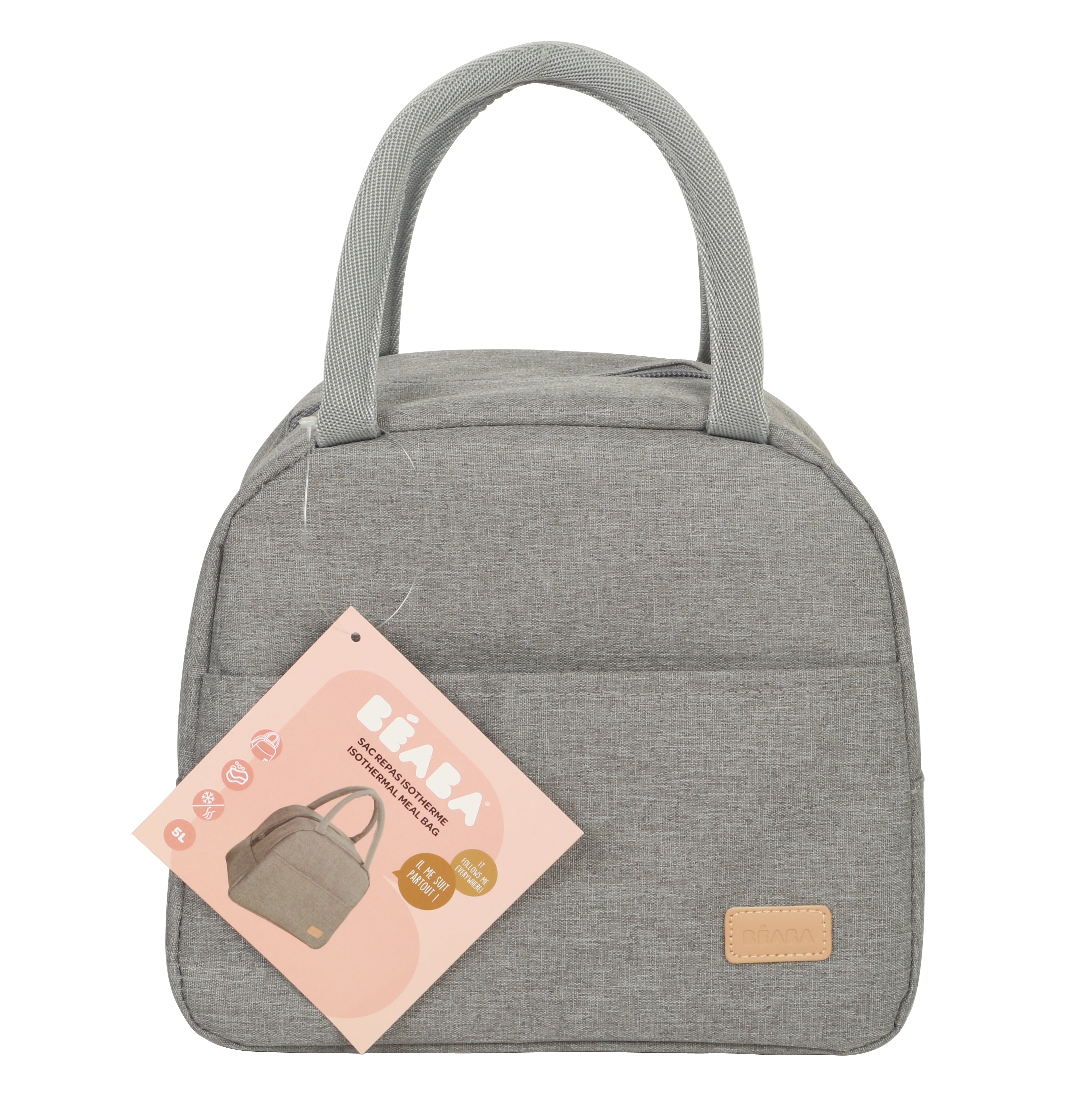 Beaba Isothermal Lunch Bag Heather grey