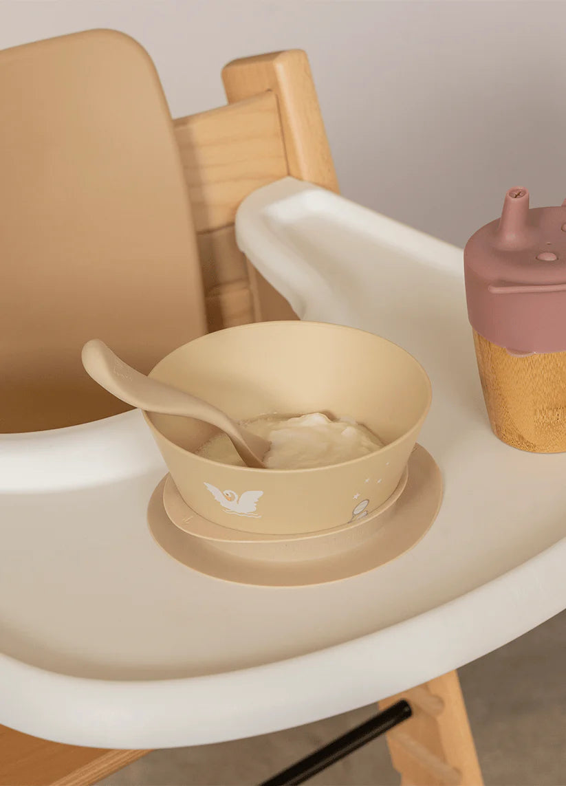 Citron 2024 Silicone Bowl Suction Beige