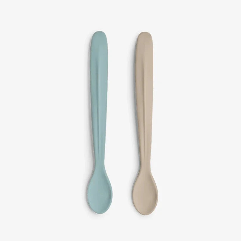 Citron 2024 Silicone Feeding Spoon Long Set of 2