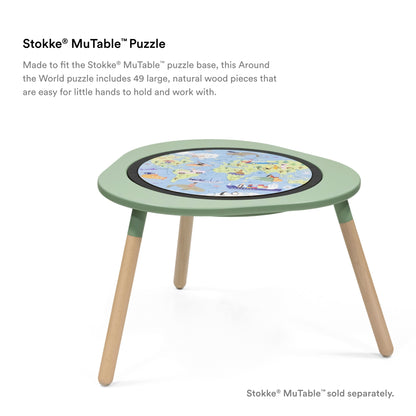 Stokke MuTable Puzzle V2 Around The World