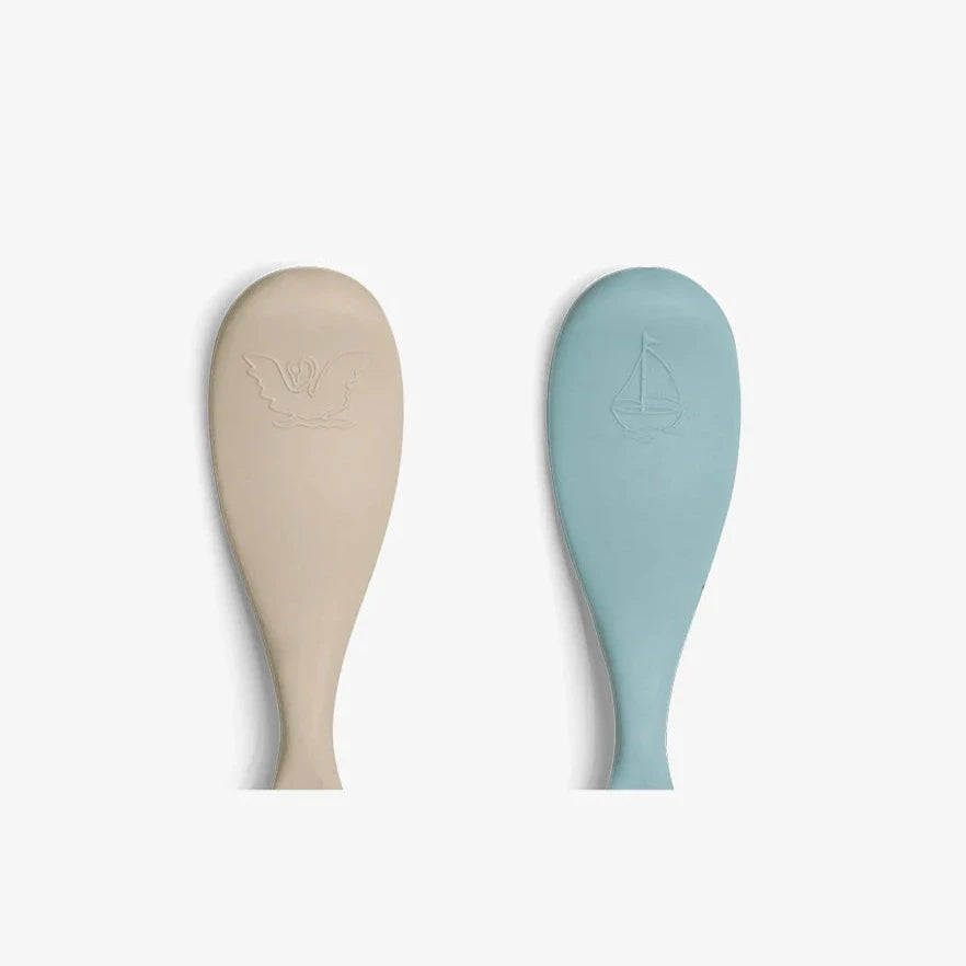 Citron 2024 Silicone Feeding Spoon Set of 2 Short