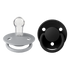 Bibs De Lux 2 Pack Silicone Onesize Cloud/Black Color