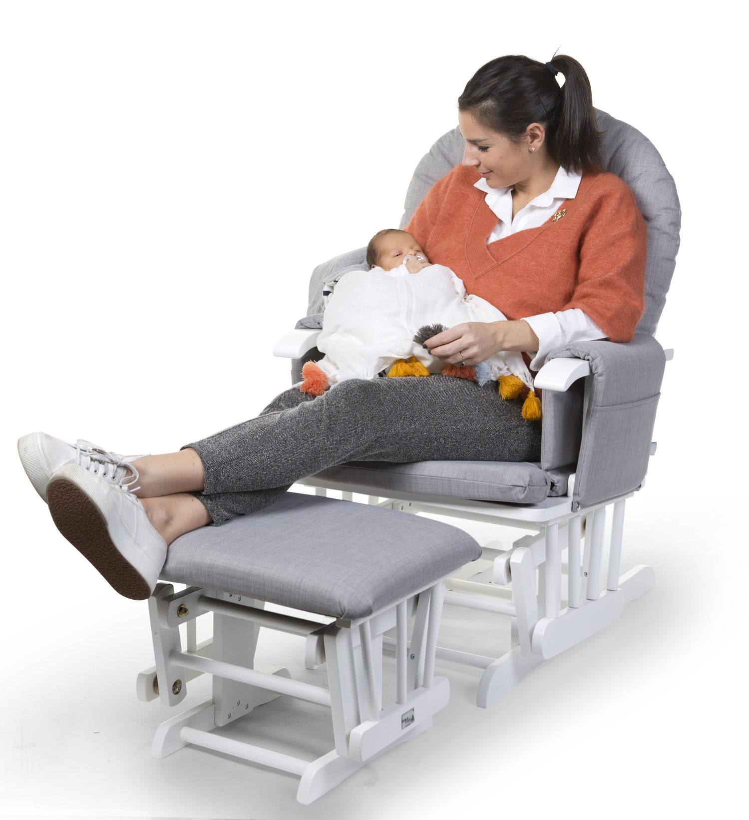 Childhome Gliding Chair With Footrest