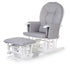 Childhome Gliding Chair With Footrest - Grey