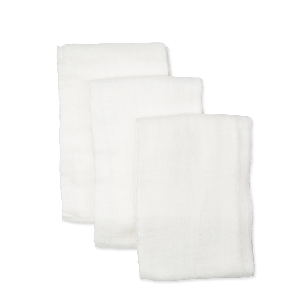 Lulujo 3-Pack Bamboo Muslin Swaddle Blankets