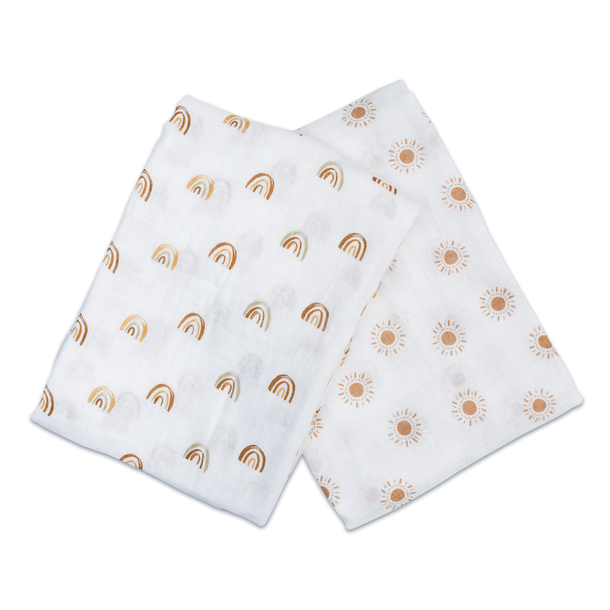 Lulujo 2-Pack Cotton Swaddles