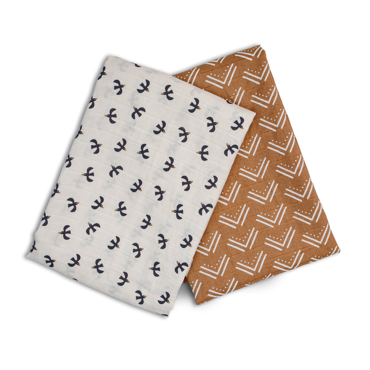 Lulujo 2-Pack Cotton Swaddles