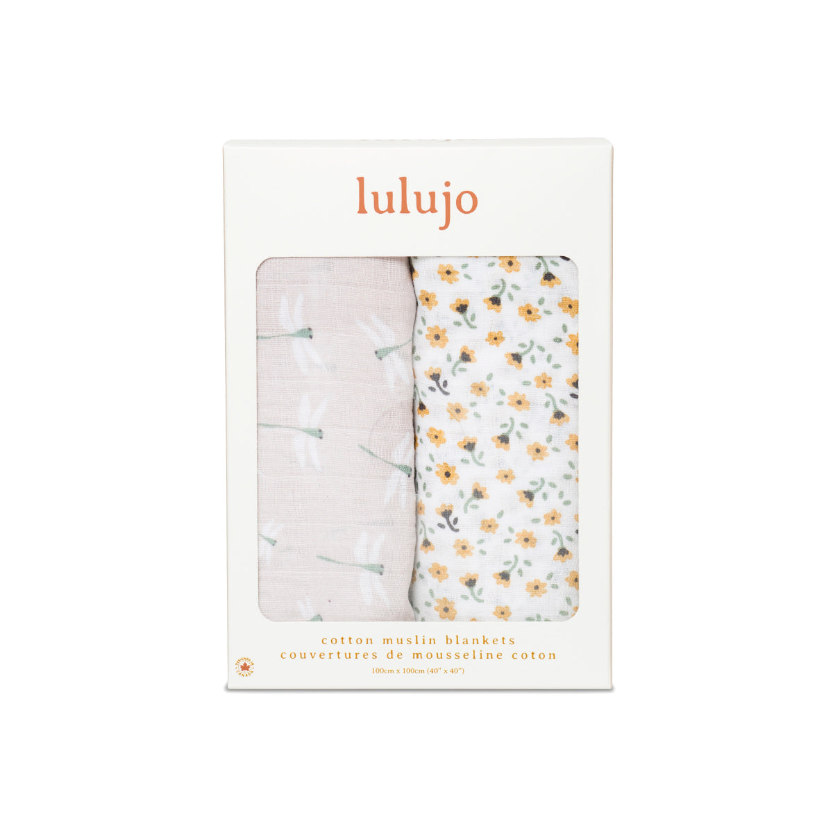 Lulujo 2-Pack Cotton Swaddles