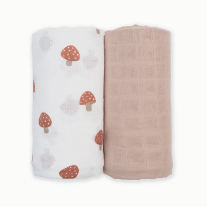 Lulujo 2-Pack Cotton Swaddles