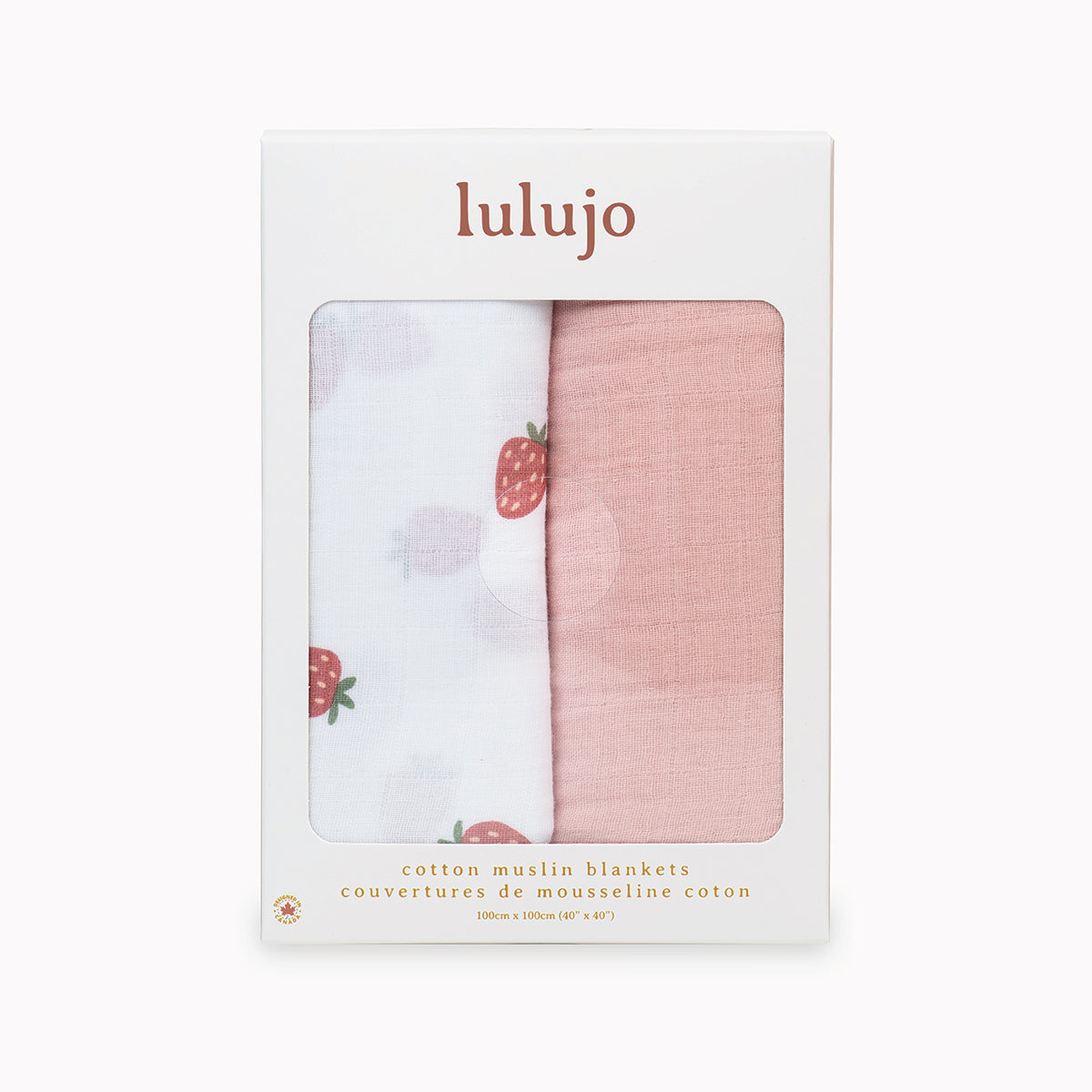 Lulujo 2-Pack Cotton Swaddles