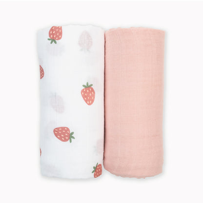 Lulujo 2-Pack Cotton Swaddles