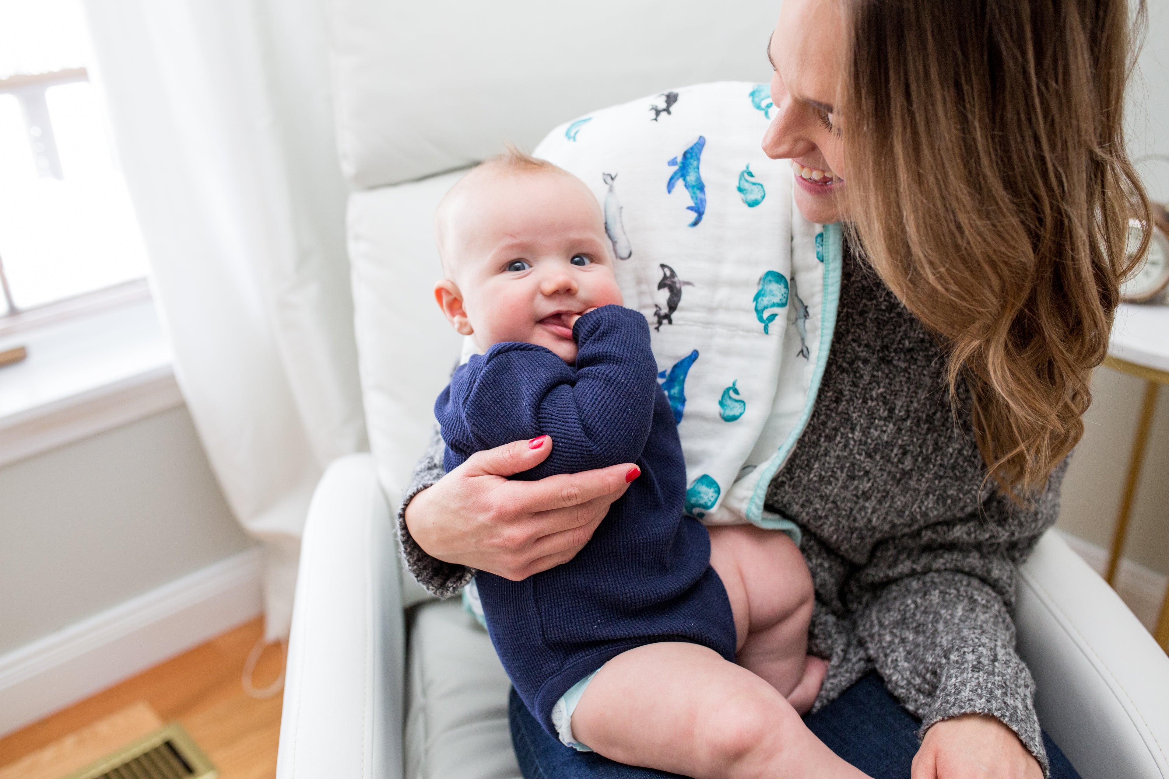 Lulujo Bamboo Crib Quilt