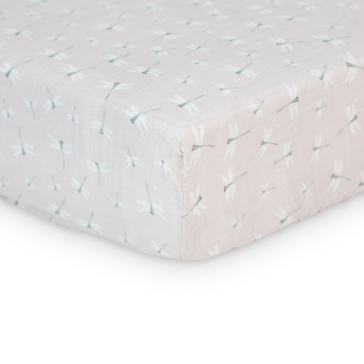 Lulujo Muslin Crib Sheet (135cm x 70cm)