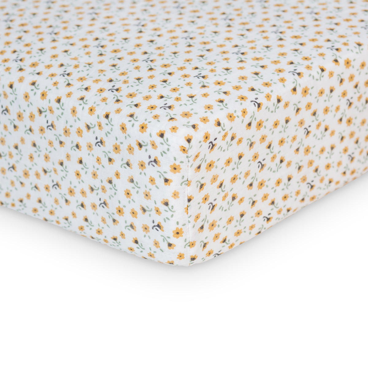 Lulujo Muslin Crib Sheet (135cm x 70cm)