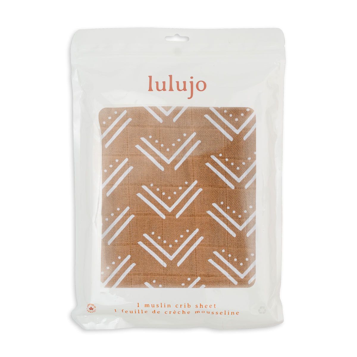 Lulujo Muslin Crib Sheet (135cm x 70cm)