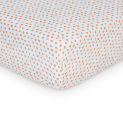 Lulujo Muslin Crib Sheet (135cm x 70cm)