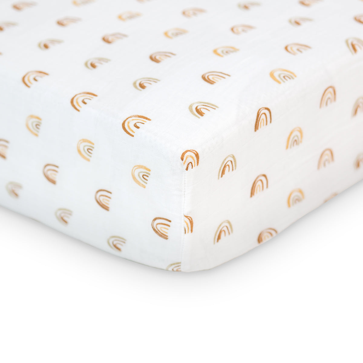 Lulujo Muslin Crib Sheet (135cm x 70cm)