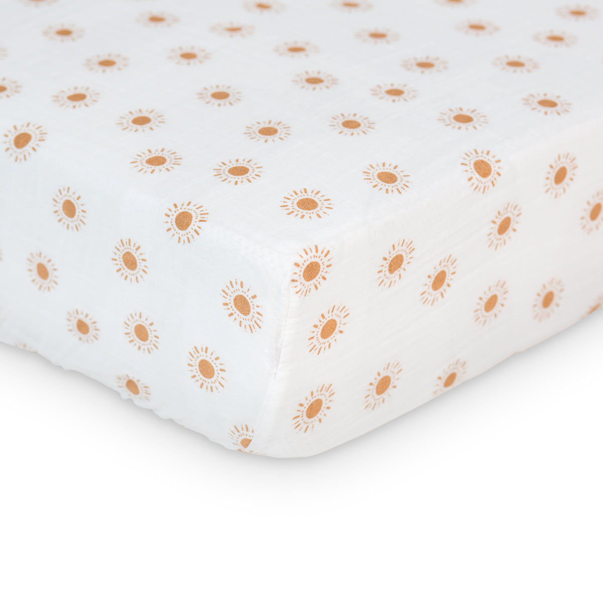 Lulujo Muslin Crib Sheet (135cm x 70cm)