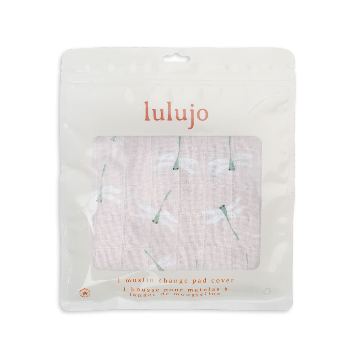 Lulujo Muslin Change Pad Cover (80cm x 40cm)