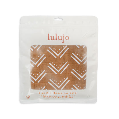 Lulujo Muslin Change Pad Cover (80cm x 40cm)