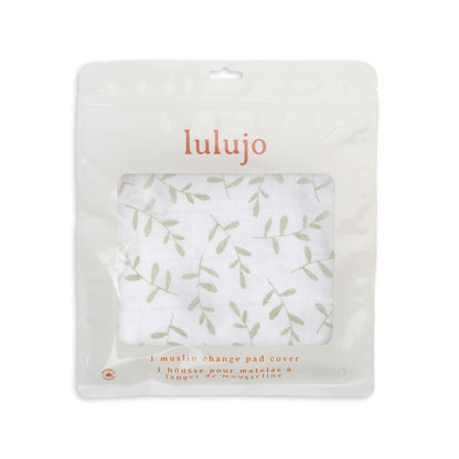 Lulujo Muslin Change Pad Cover (80cm x 40cm)