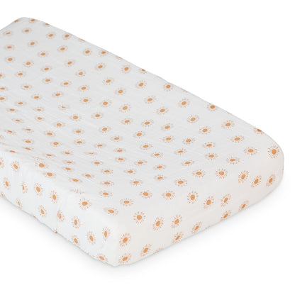 Lulujo Muslin Change Pad Cover (80cm x 40cm)