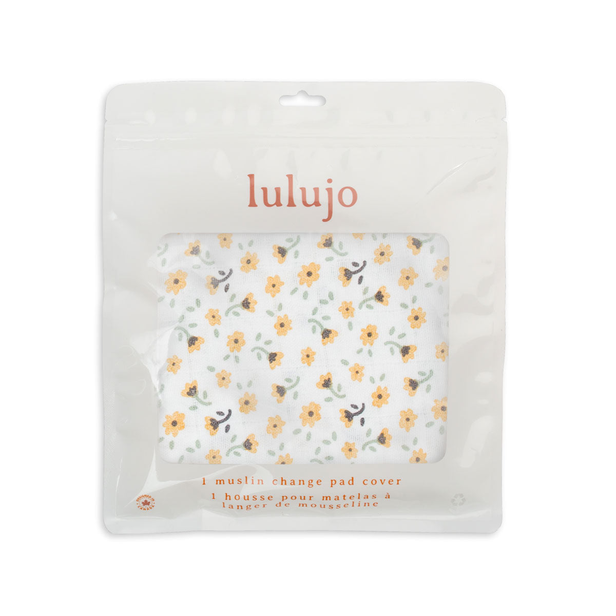 Lulujo Muslin Change Pad Cover (80cm x 40cm)