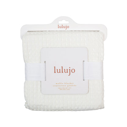 Lulujo Waffle Blanket (100cm x 80cm)