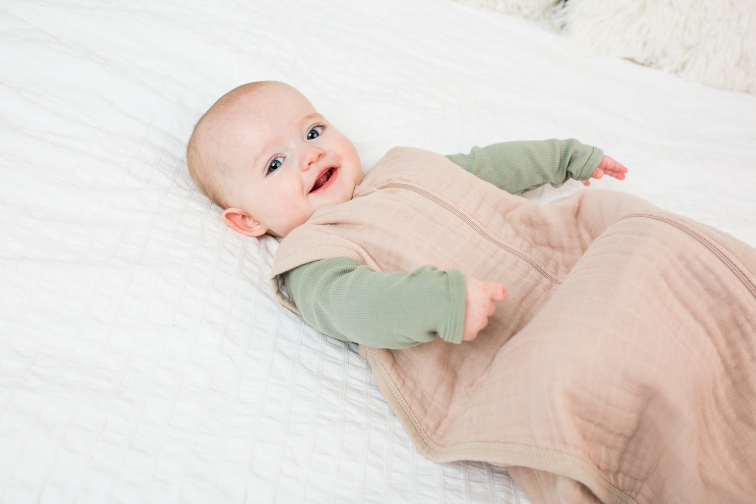 Lulujo 100% Cotton Muslin Sleep Sack