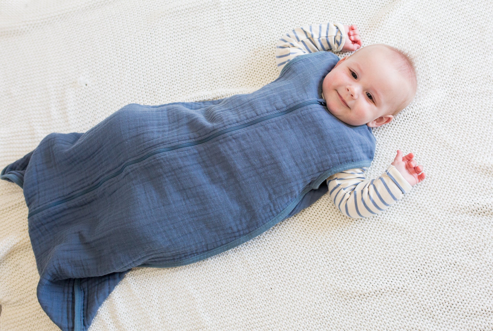 Lulujo 100% Cotton Muslin Sleep Sack