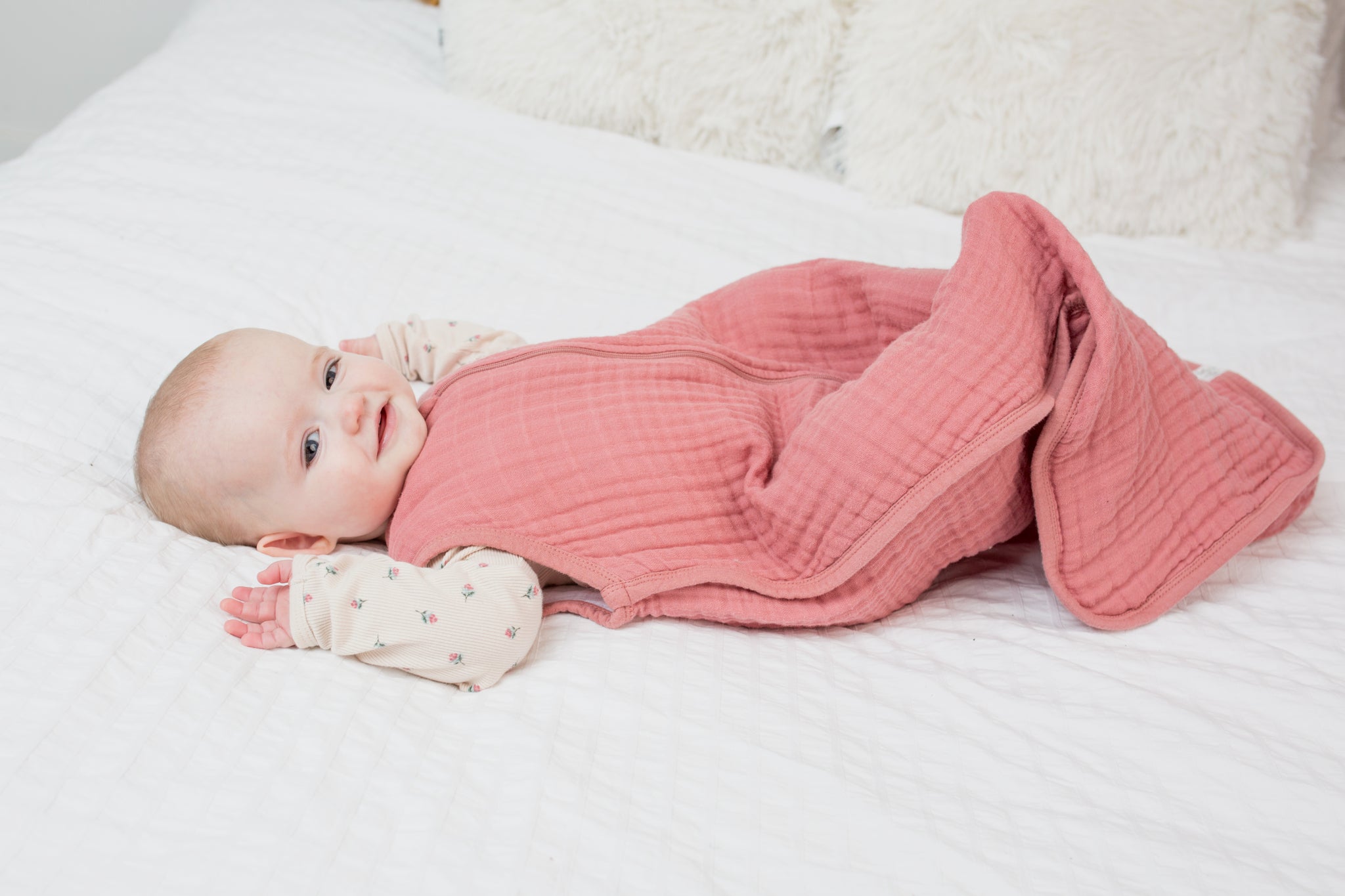 Lulujo 100% Cotton Muslin Sleep Sack