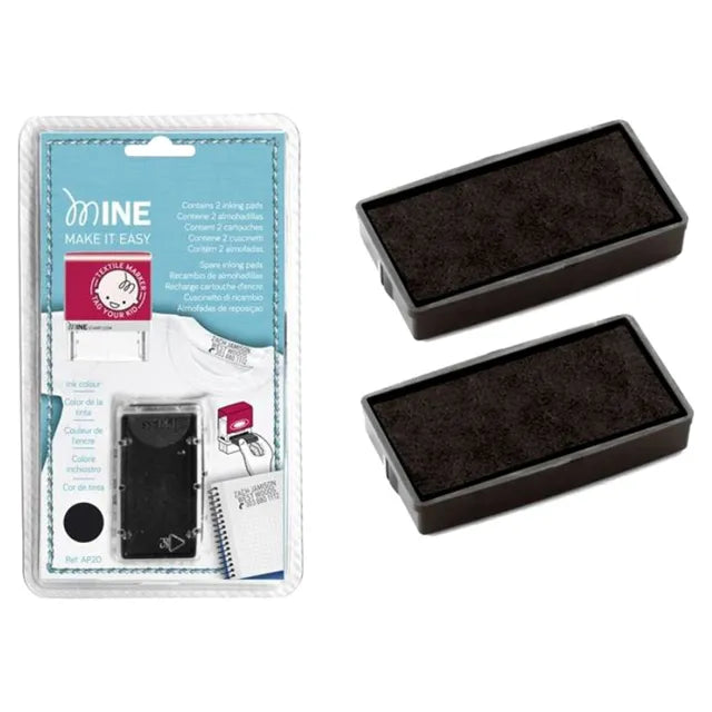 Mine Stamp - Replacement Ink Pads 2 pcs