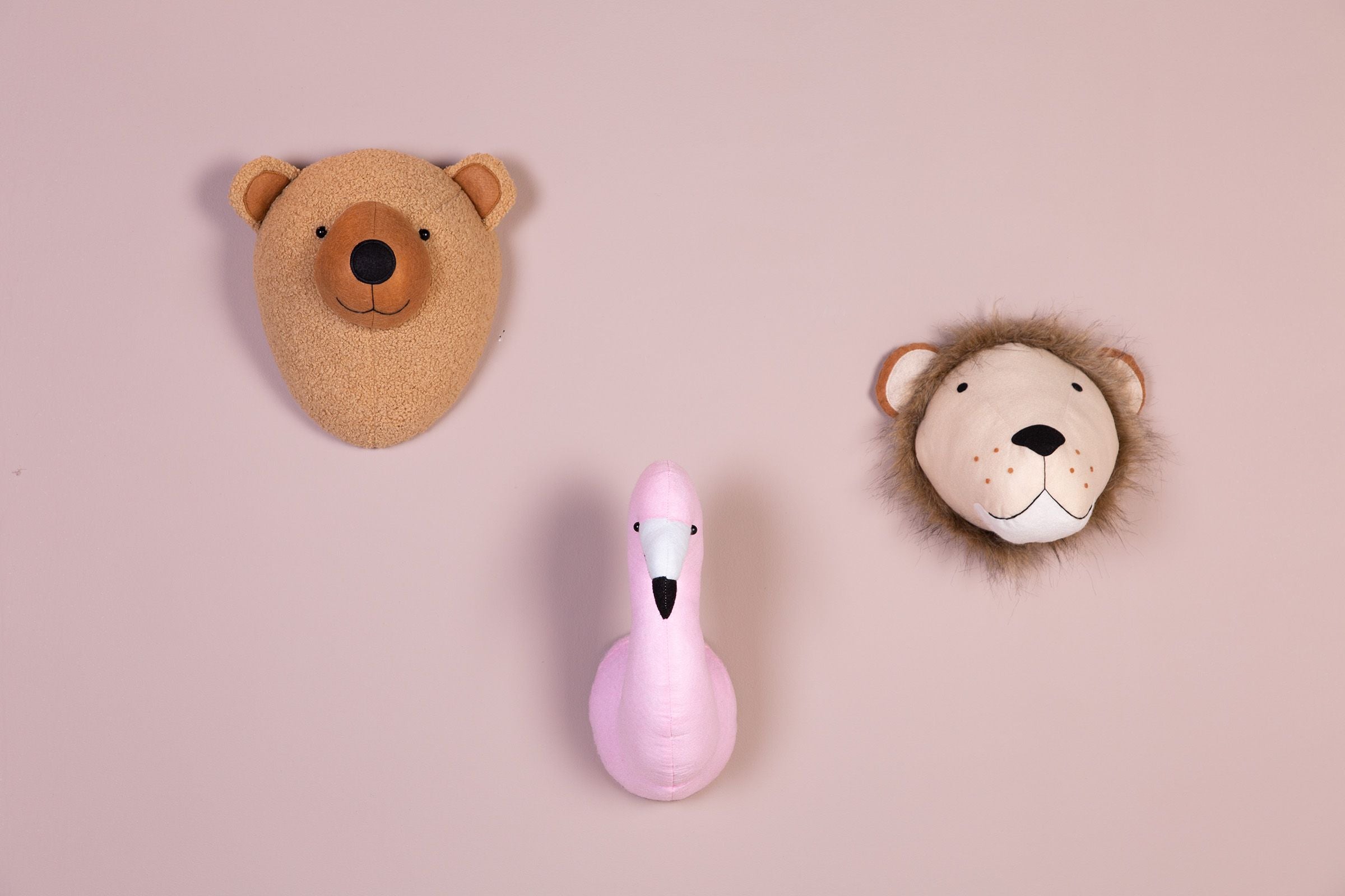 Childhome Felt Head Wall Deco Teddy Bear