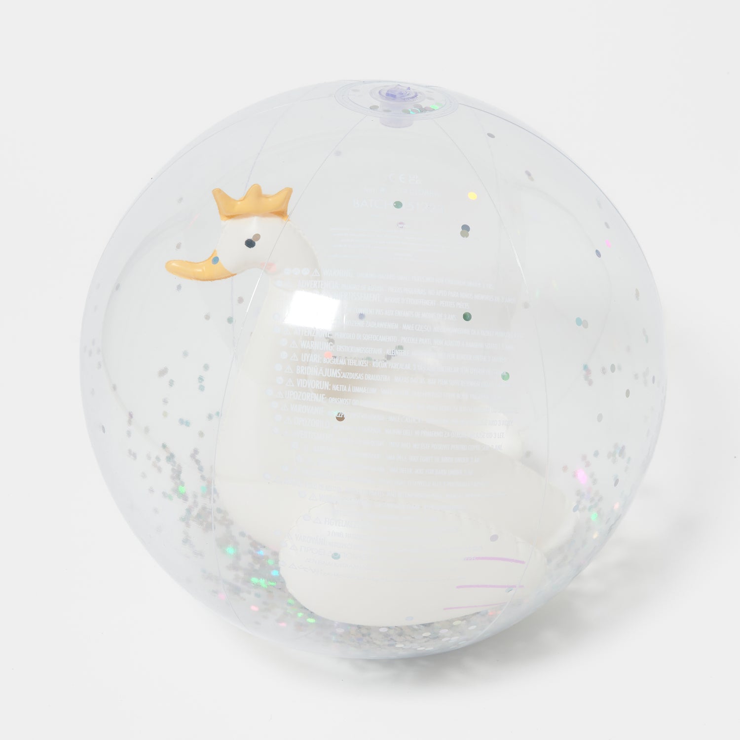 Sunnylife 3D Inflatable Beach Ball Princess Swan