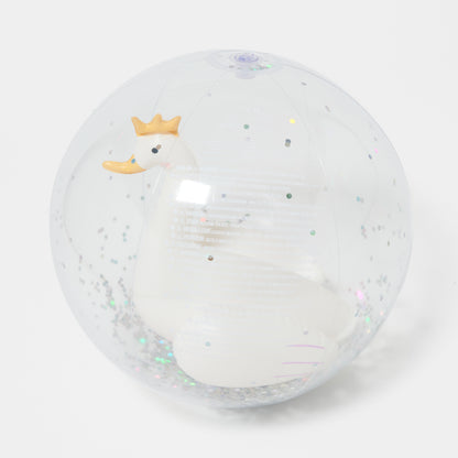 Sunnylife 3D Inflatable Beach Ball Princess Swan