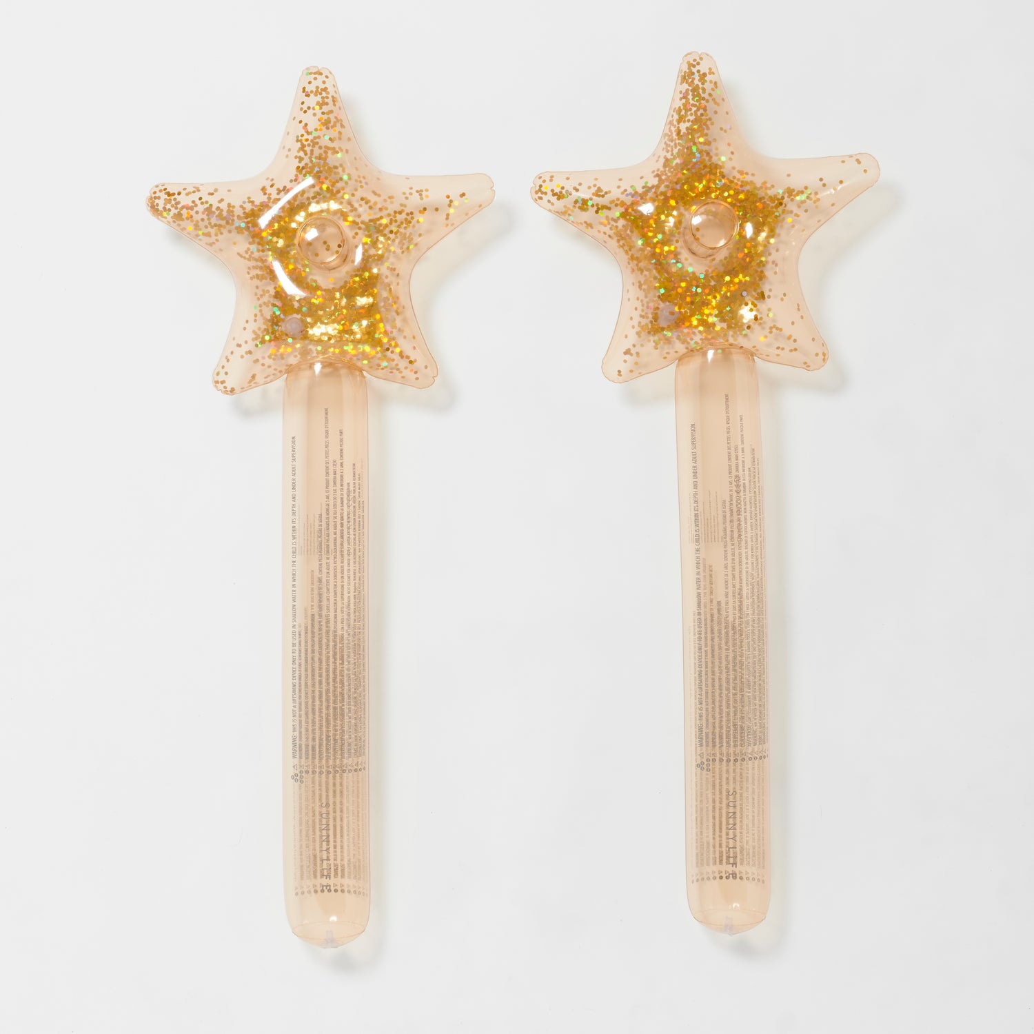 Sunnylife Kids Inflatable Star Wand Princess Swan Set of 2