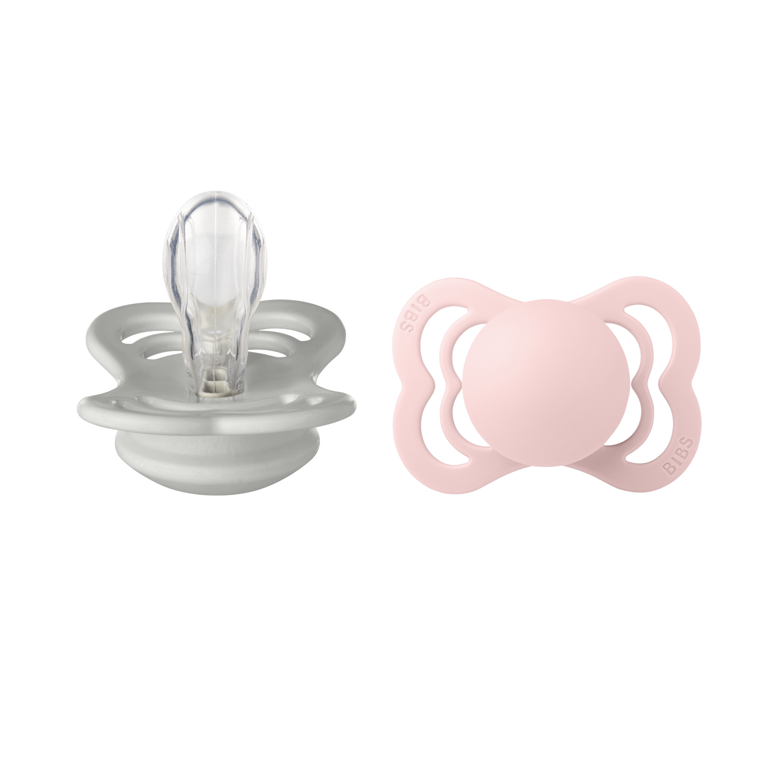 Bibs Supreme 2 Pack Silicone S1 Haze/Blossom Color