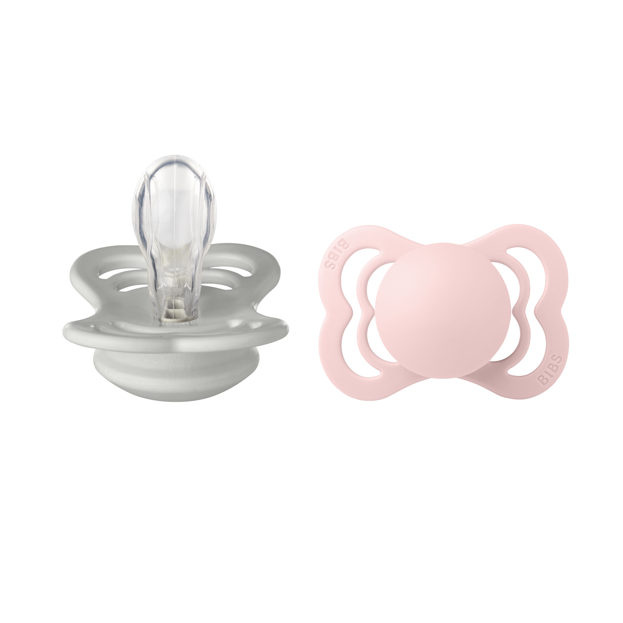 Bibs Supreme 2 Pack Silicone S1 Haze/Blossom Color