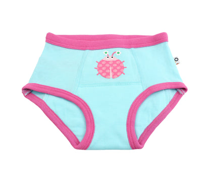 Zoocchini - 3 Piece Organic Potty Training Pants Set - Garden Creatures (Girls)