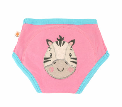 Zoocchini - 3 Piece Organic Potty Training Pants Set - Zoo Friends (Girls)