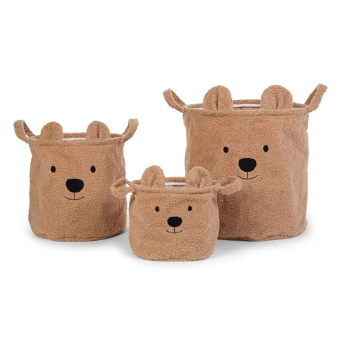 Teddy: 100% Polyester Childhome Storage Basket 25x20x20cm. Shop now available online in UAE