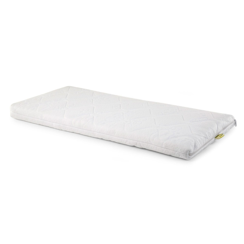 Childhome Heavenly Safe Sleeper Mattress - Side View - White