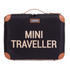 Childhome Mini Traveller Kids Suitcase - Black Gold