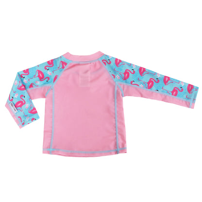 Zoocchini - Baby Rash Guard Long Sleeved Swim Top - (6-12M)