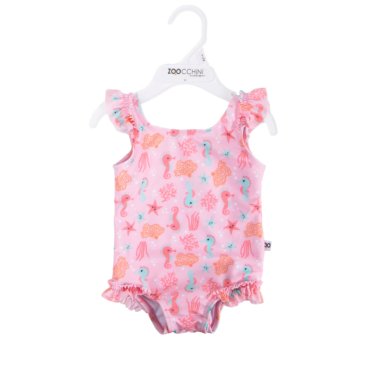 Zoocchini - Baby Swimsuit and Hat Set - (12-24M)