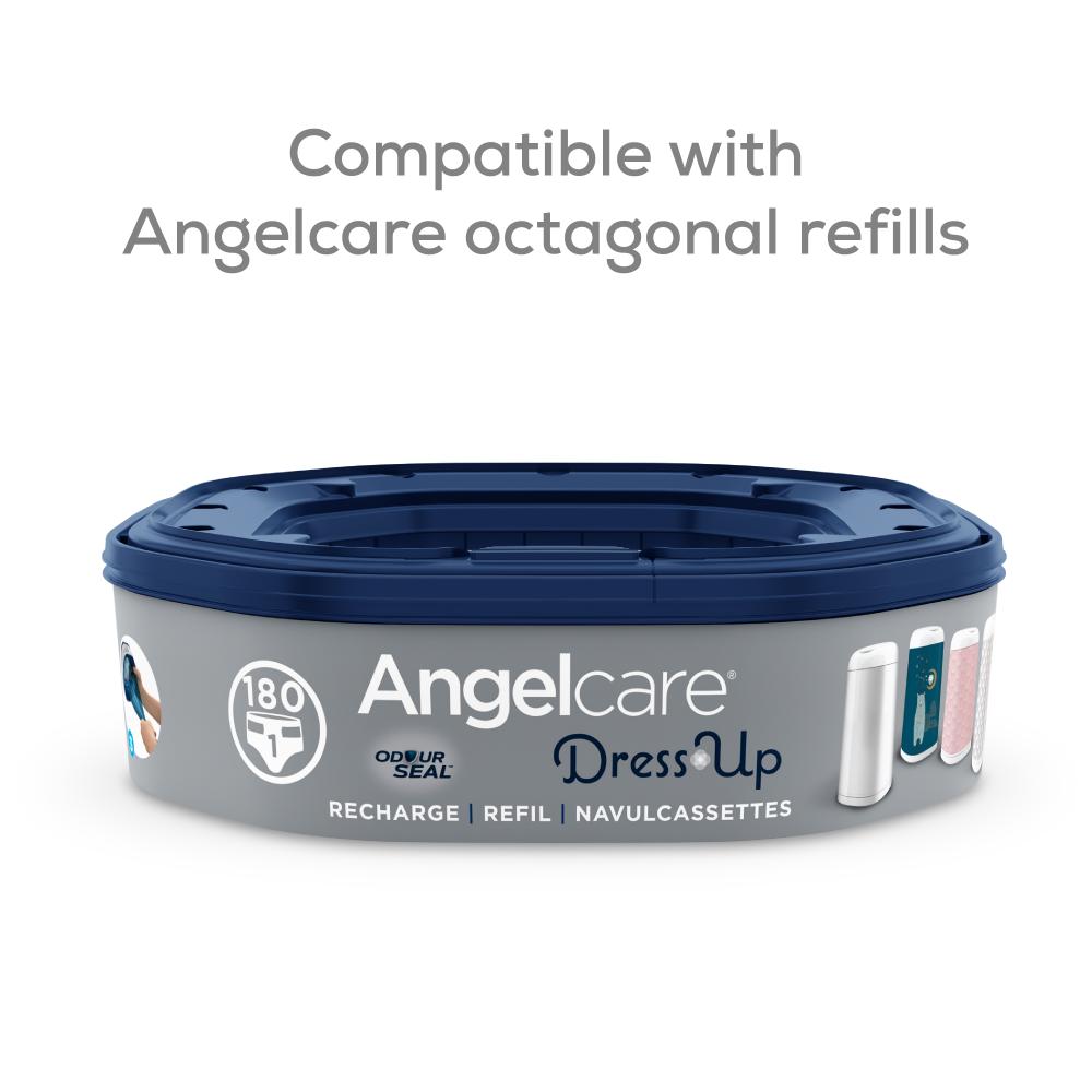 Angelcare - Dress Up Bin Octagonal + 4 Refills (Bundle)